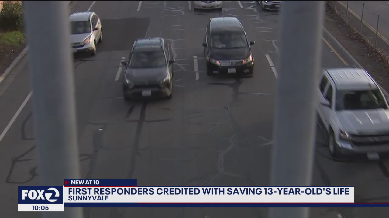 Officers, firefighters save 13 year old girl threatening to jump off bridge in Sunnyvale