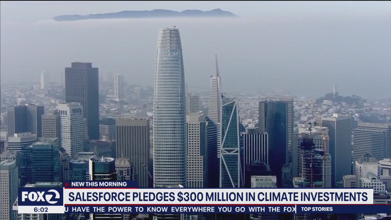 Salesforce pledges $300M for climate change