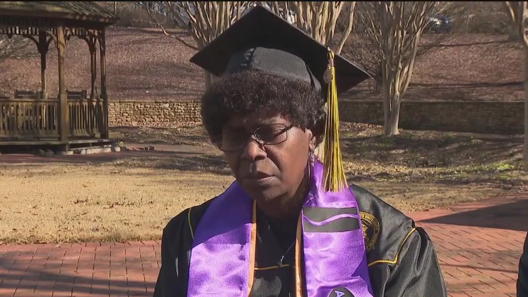 Woman graduates from KSU at 70