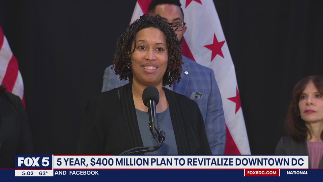 Bowser unveils $400M plan to revitalize Downton DC