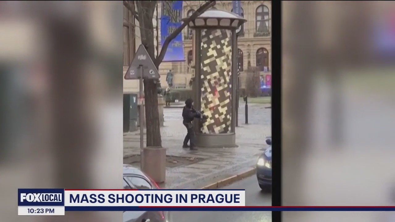 Prague police chief identifies shooter as student at university where at least 15 people killed