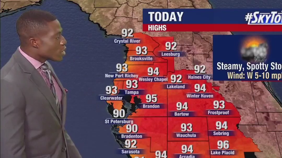 Sunday morning forecast