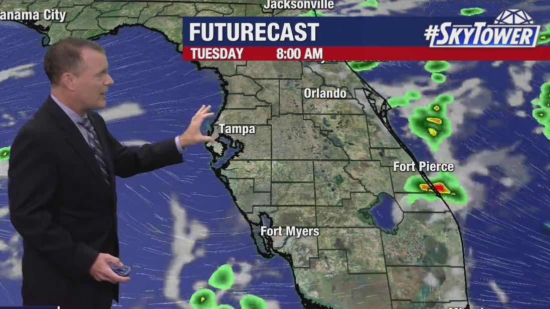 Tuesday morning forecast
