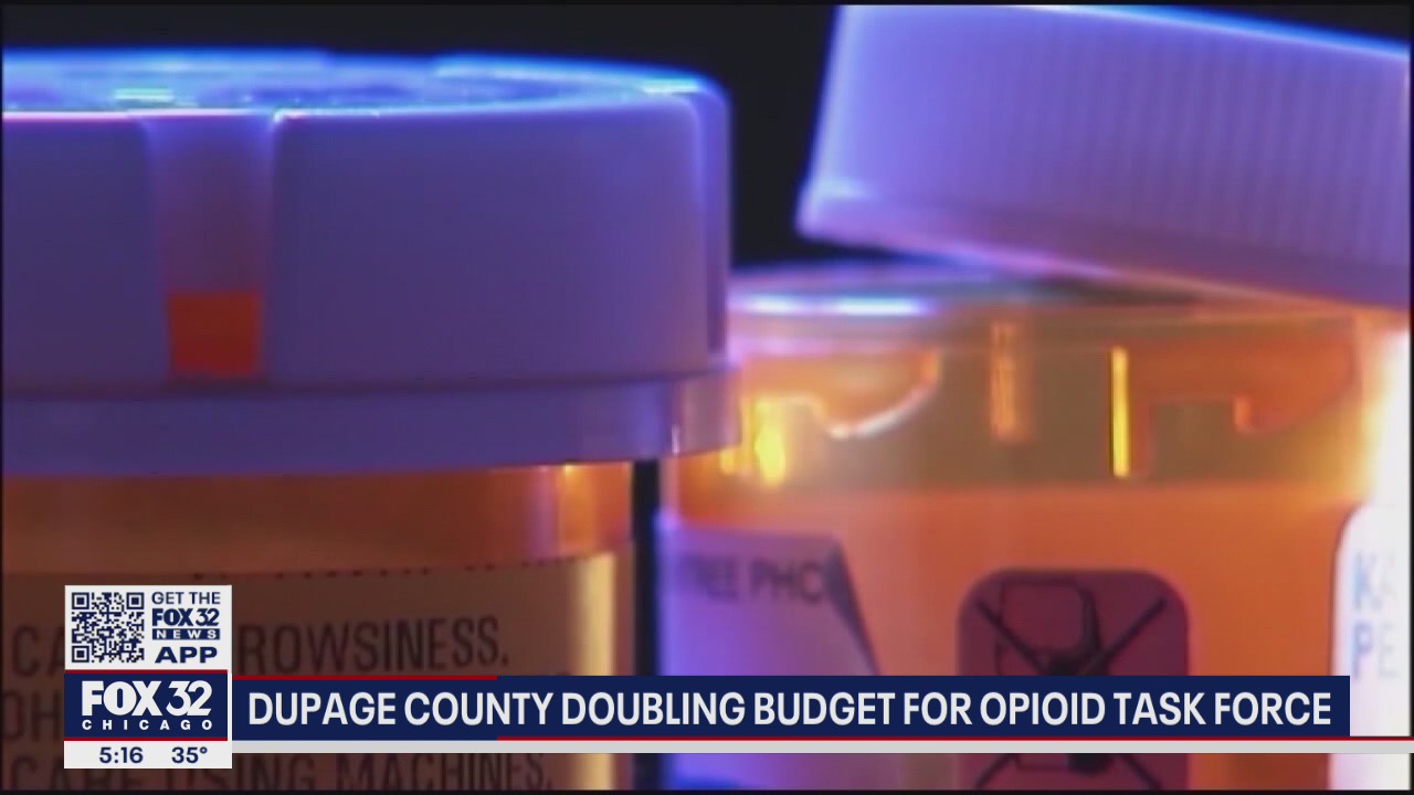 DuPage County doubling budget for opioid task force