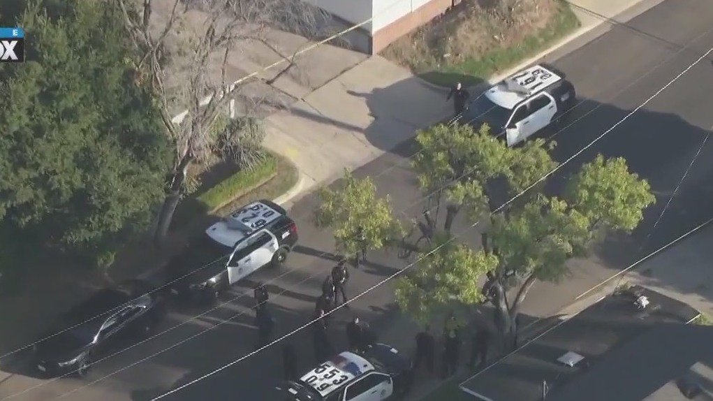 Bomb squad in Sherman Oaks