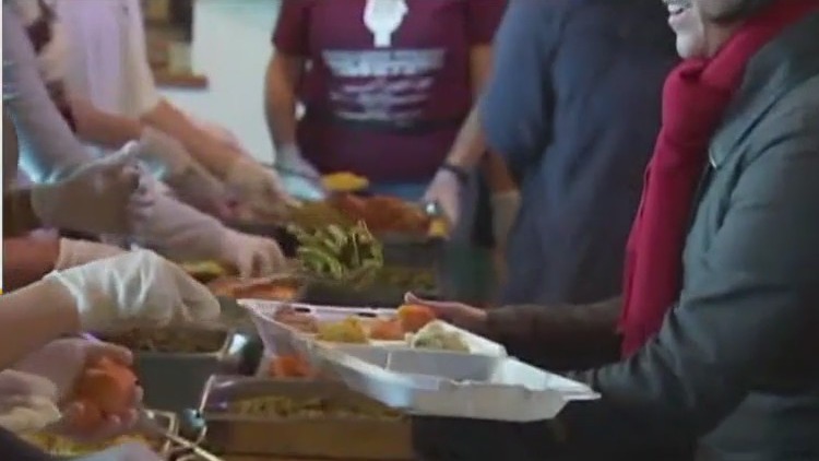 Operation Turkey feeding homeless