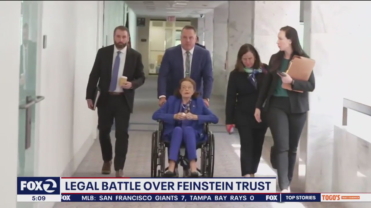 Feinstein sues late husband's estate