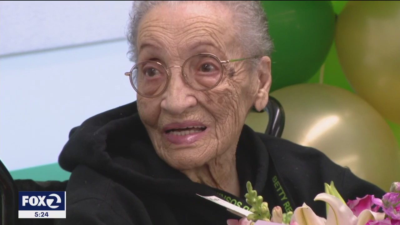 Betty Reid Soskin visits namesake school, reflects on life on her 102nd birthday