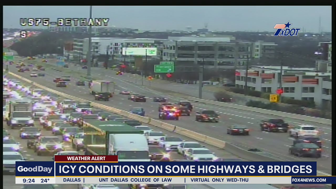 TxDOT continues to treat icy highways and bridges