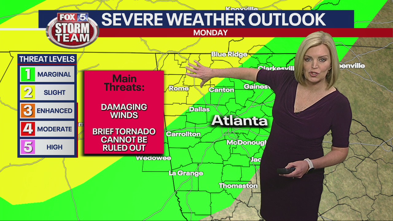 Georgia severe weather outlook