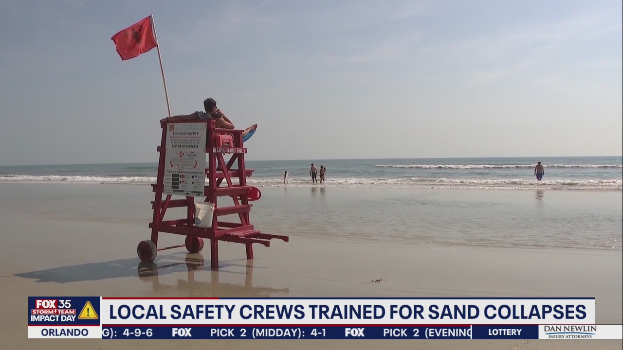 Florida safety crews trained for sand collapses