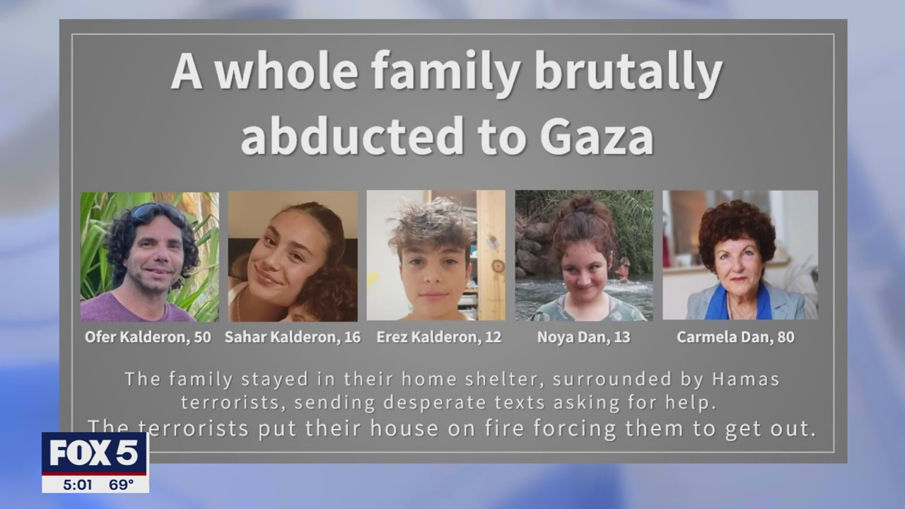 Virginia woman says family has been taken hostage by Hamas in Israel