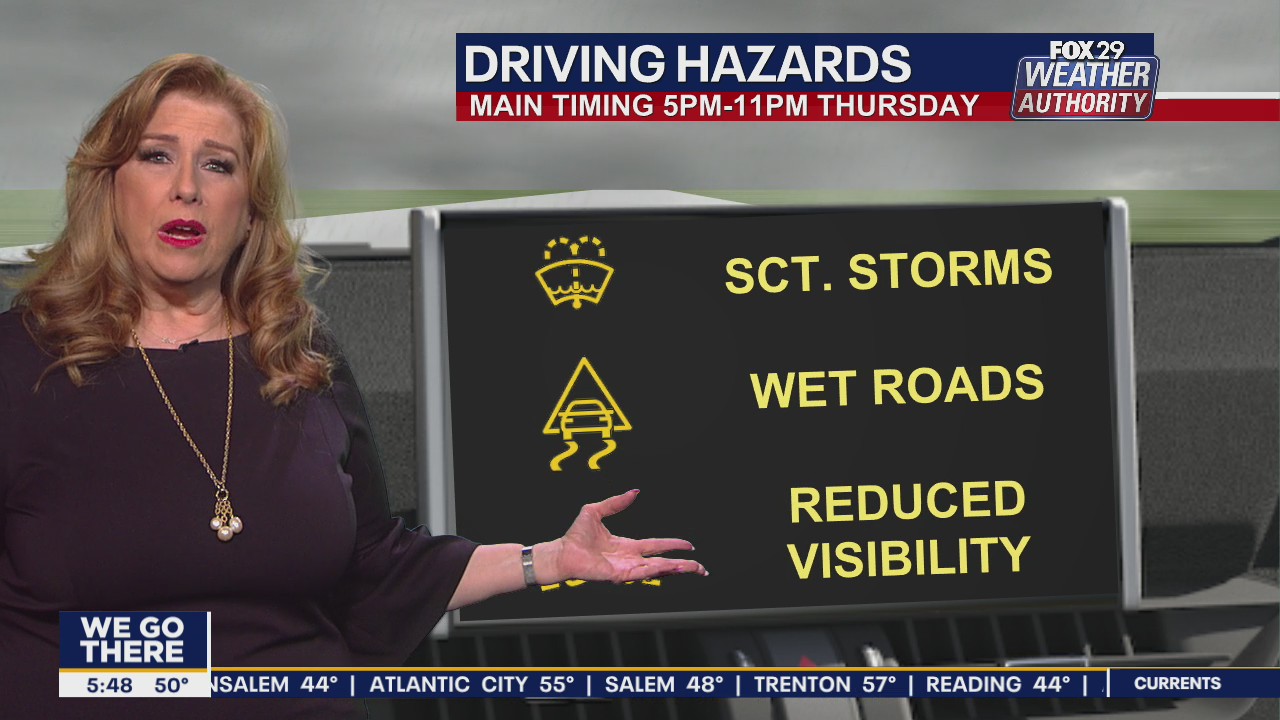 Weather Authority: 5 a.m. Thursday Update