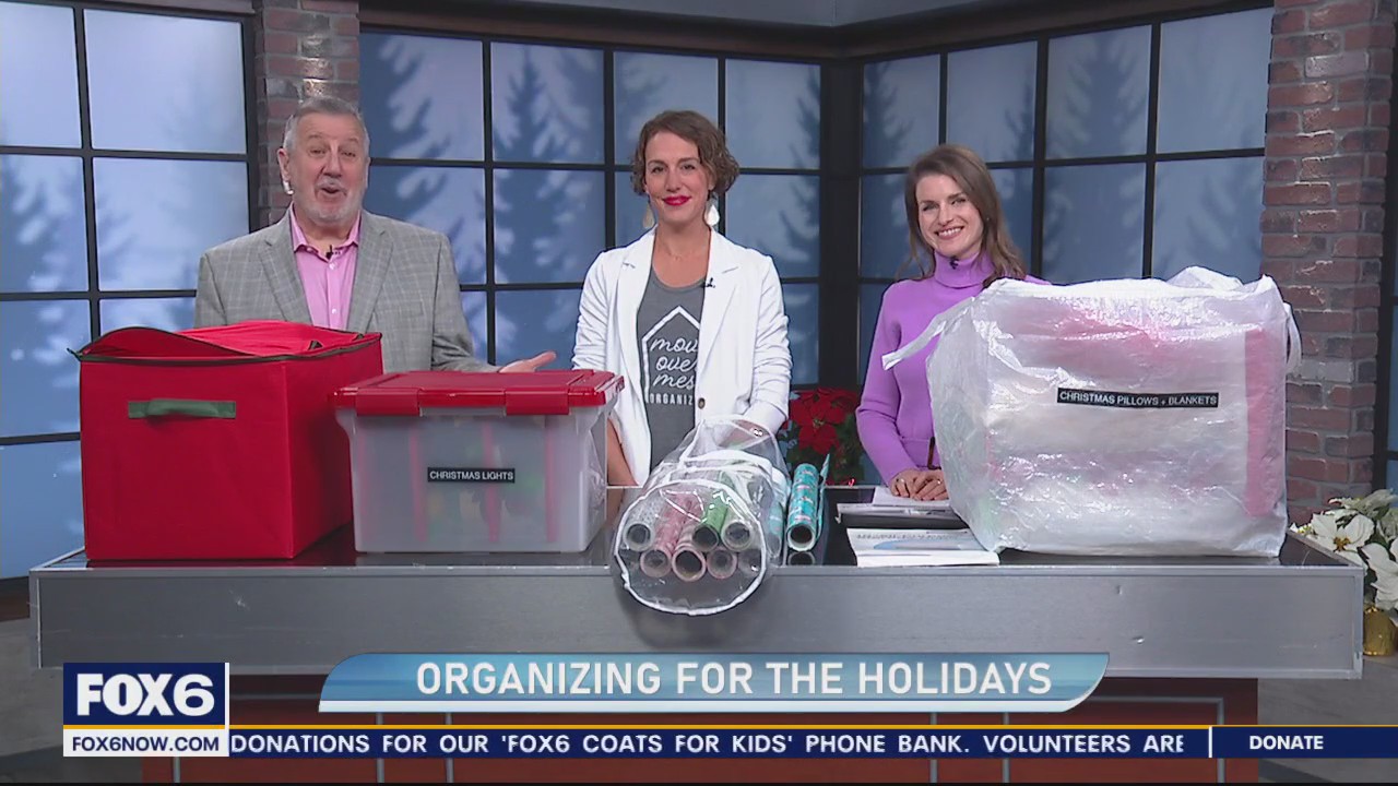 Organizing for the holidays