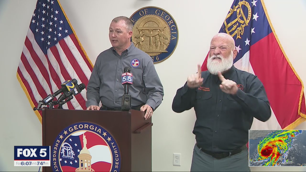 Georgia preparations for Hurricane Ian arrival