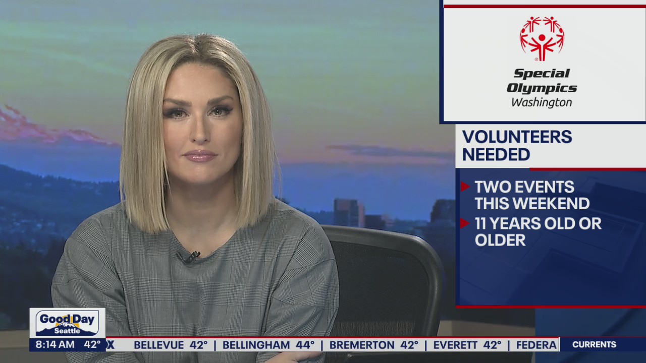 The Special Olympics are looking for volunteers for two events in western Washington this weekend