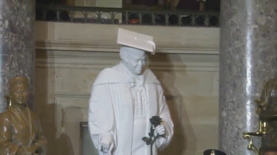Statue of civil-rights leader Dr. Mary McLeod Bethune unveiled at U.S. Capitol