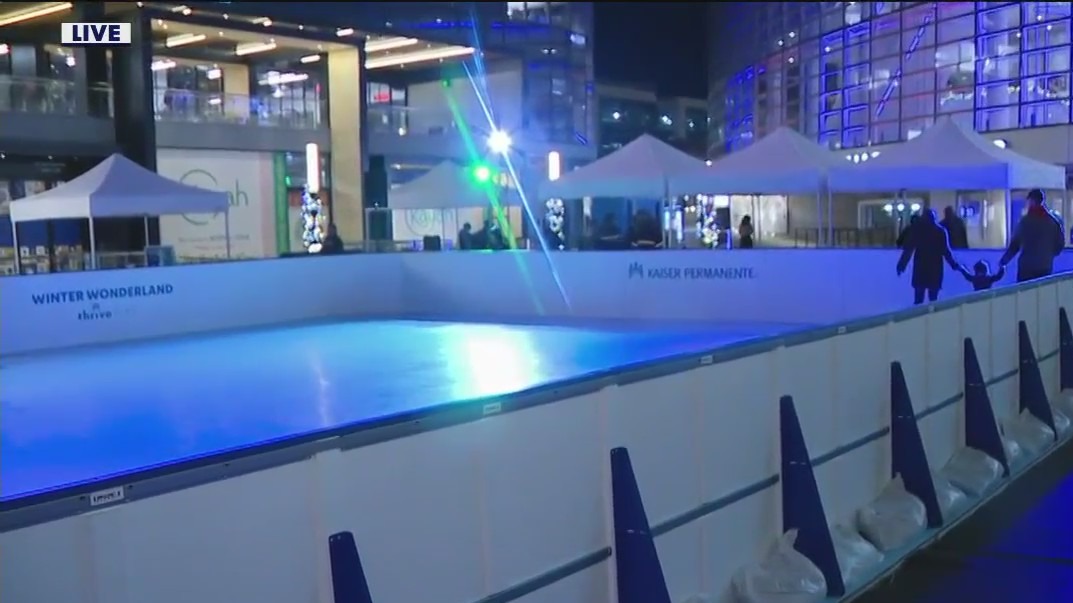 Thrive City holiday skating rink opens to public