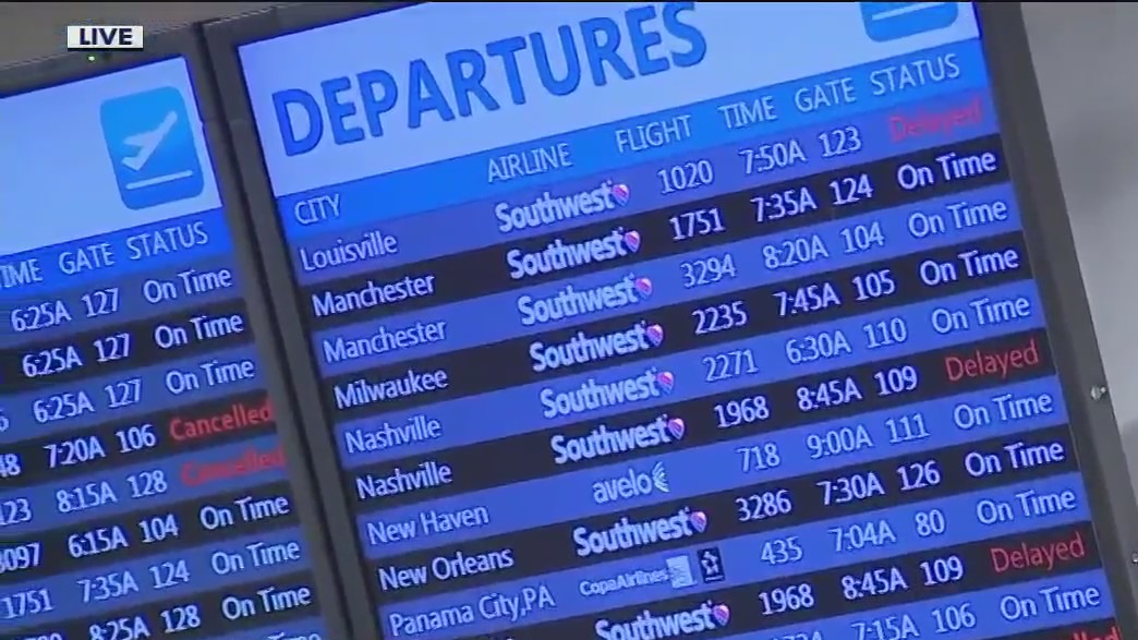 Travelers stranded at Orlando airport due to winter storm
