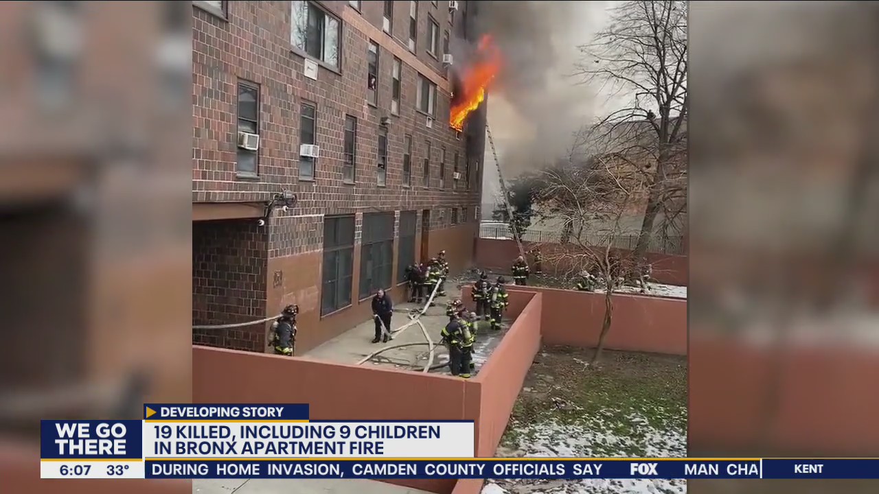 Bronx apartment fire: 19 killed, including 9 children