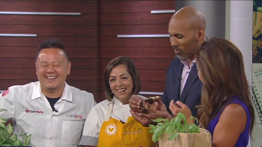 Healthy appetizers with Jet Tila and Shachi Mehra