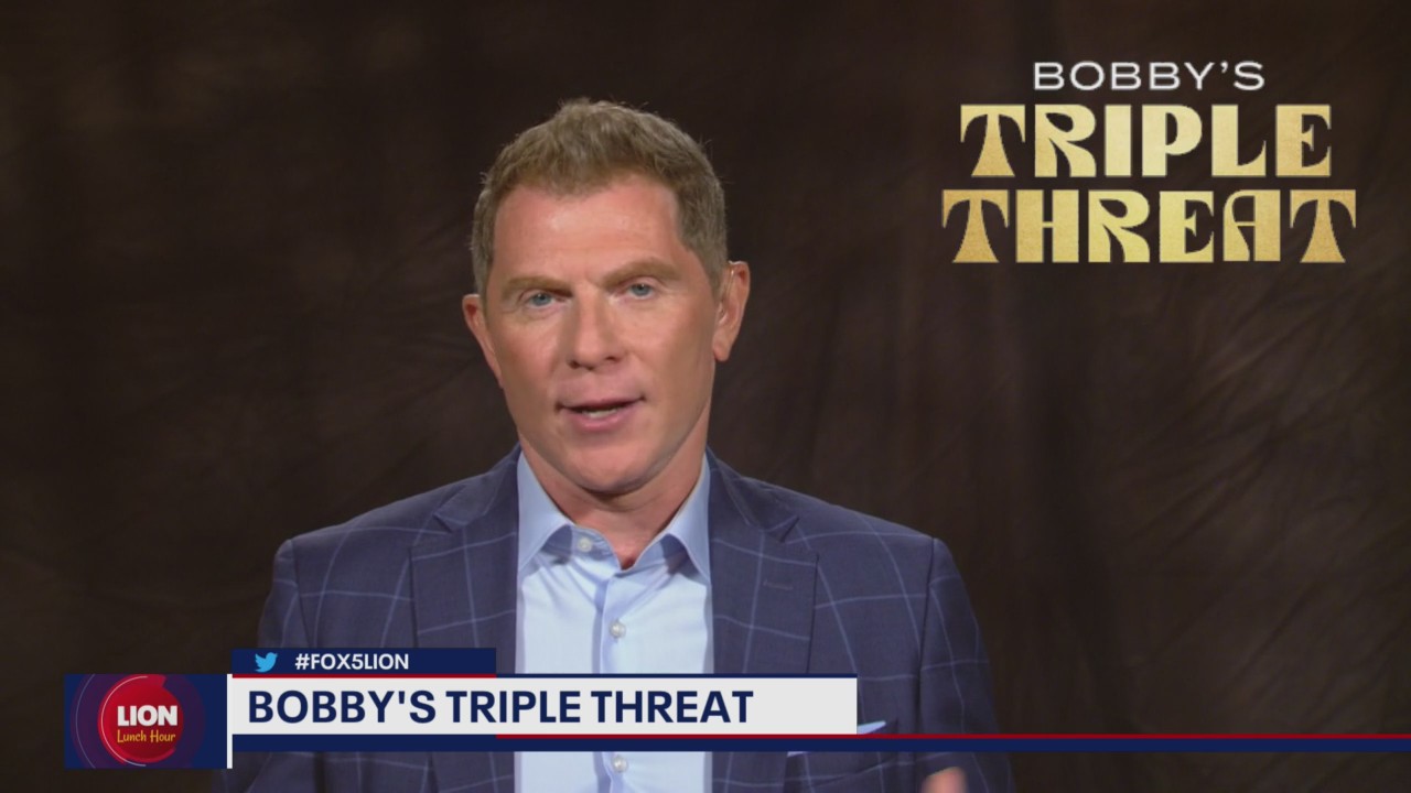 LION Lunch Hour: Bobby Flay talks new Food Network series, Bobby’s Triple Threat
