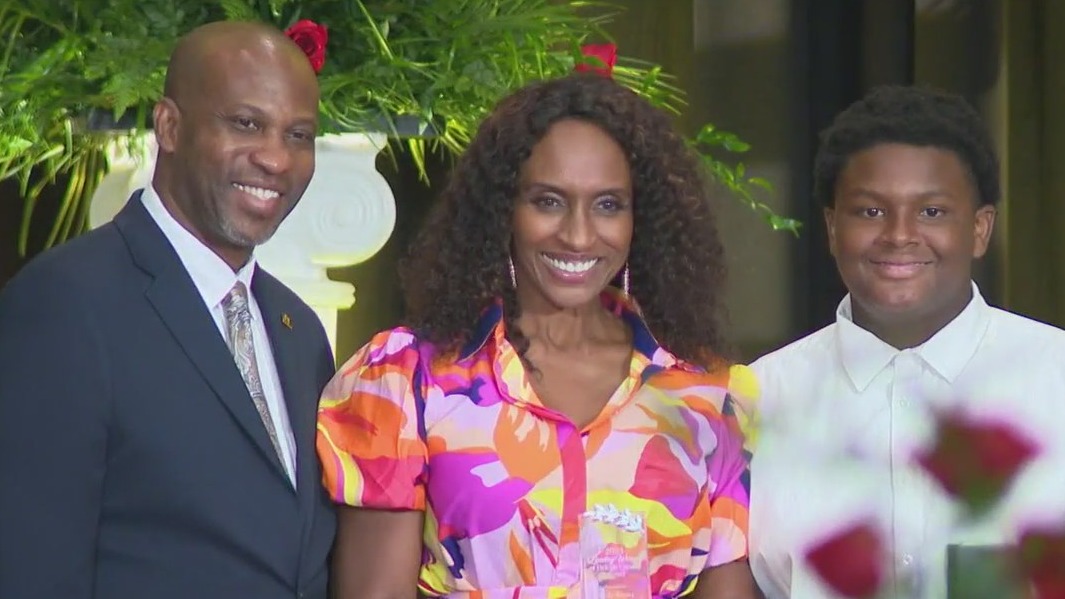 Portia Bruner honored by 100 Black Men of DeKalb