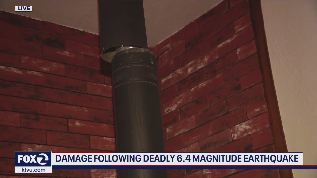 Damage following deadly 6.4 magnitude earthquake