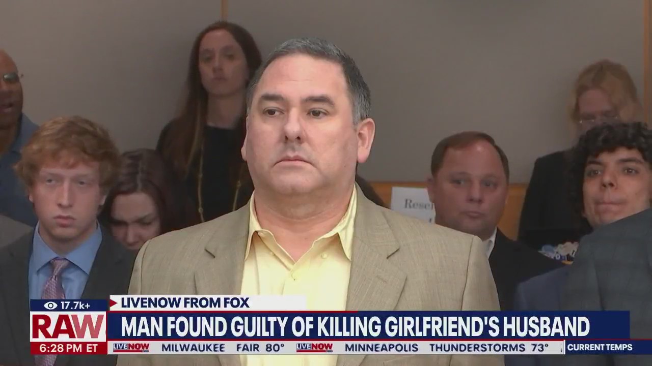 Man guilty of killing school sweetheart’s husband