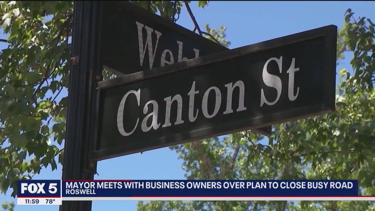 Meeting over plan to close busy road