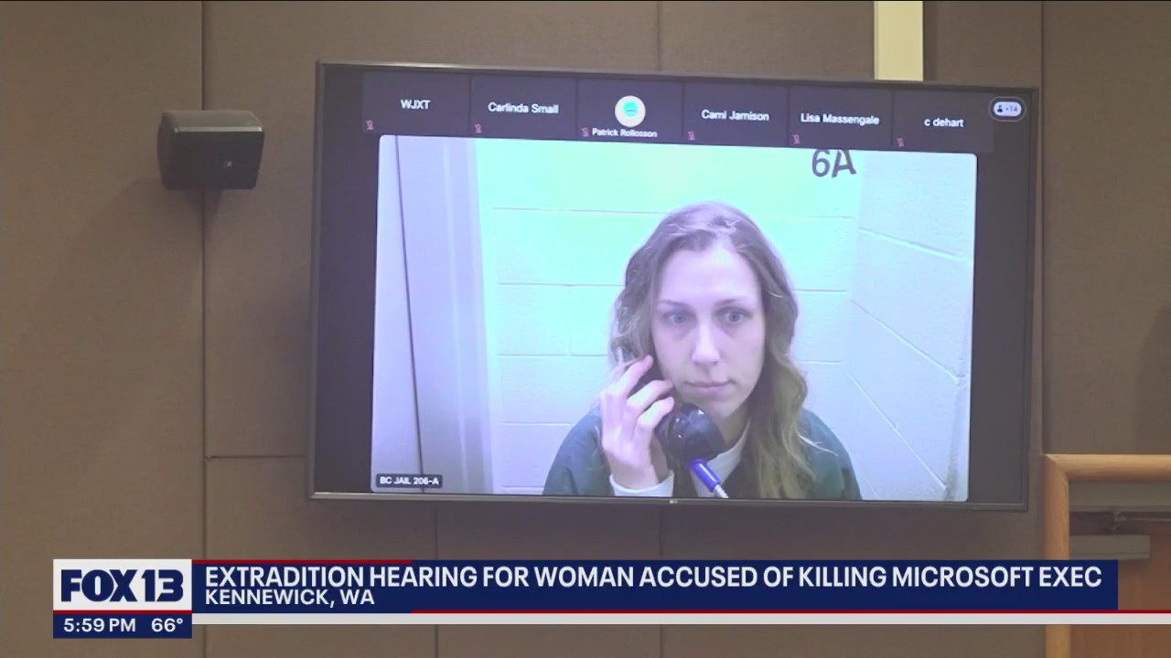 Extradition hearing for woman accused of killing Microsoft exec