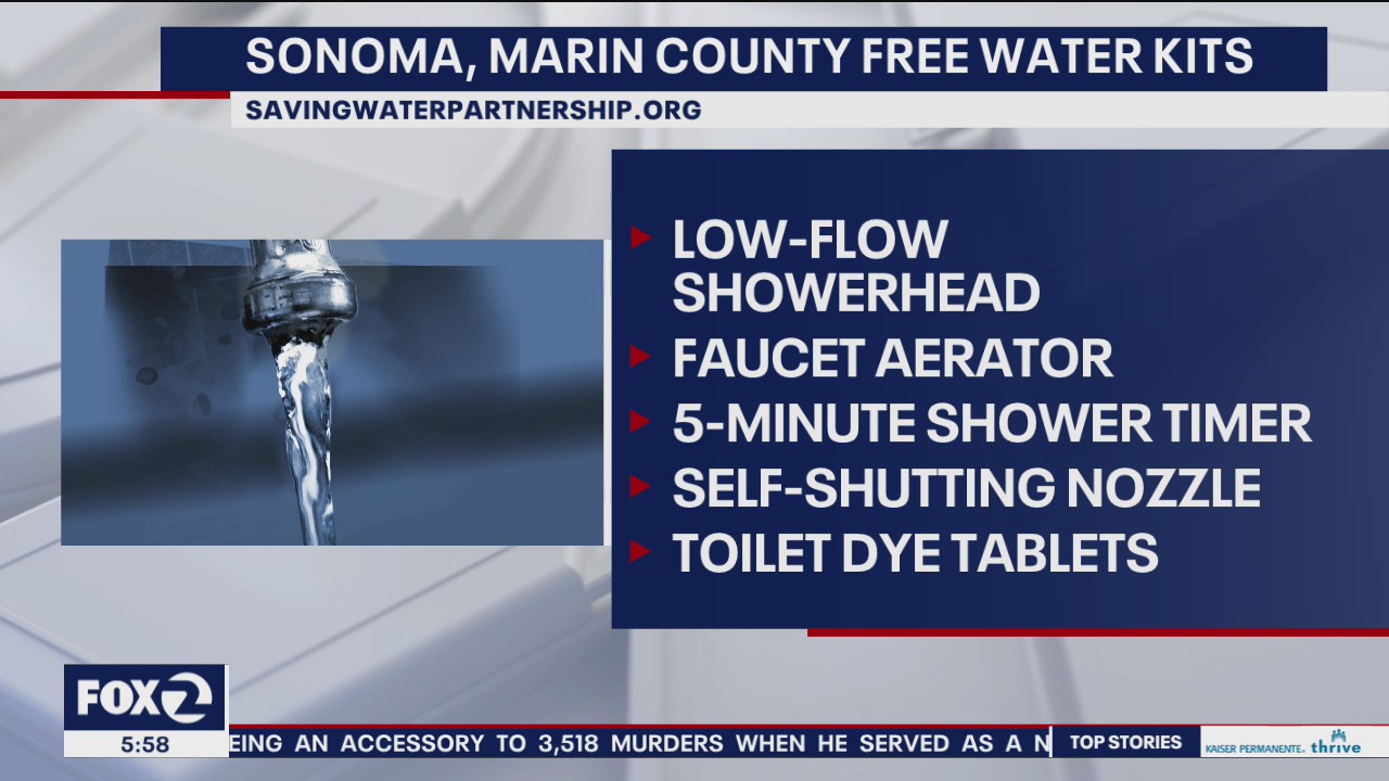 North Bay residents get free water saving kits