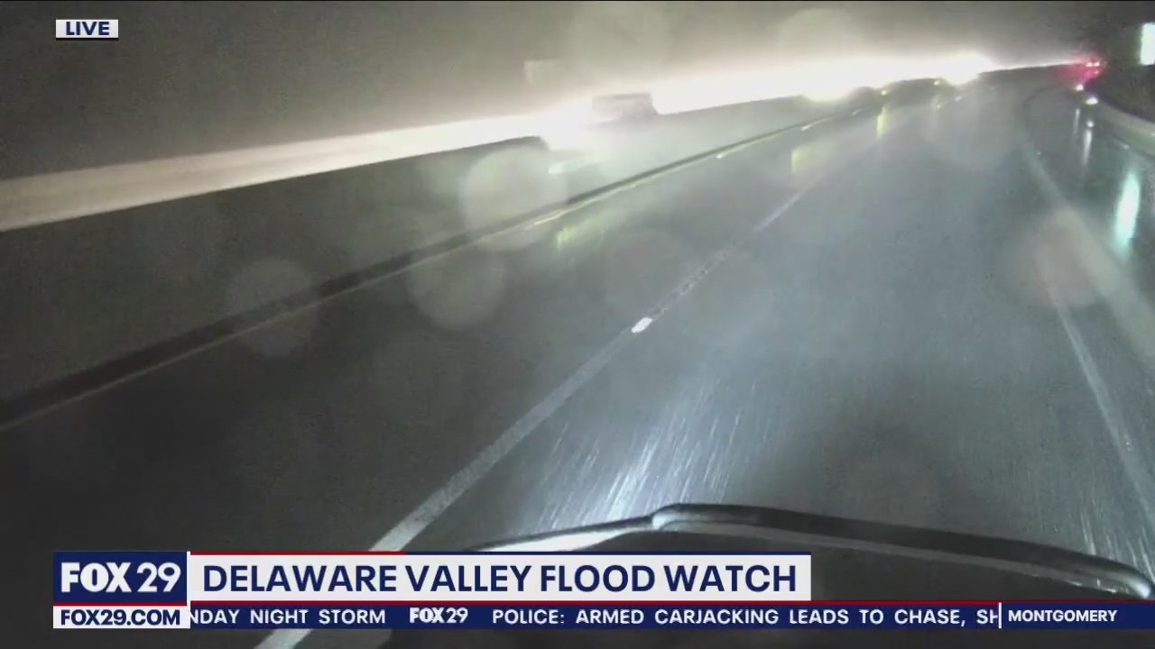 Weather Authority: Wind and flood advisory in effect as heavy rain continues