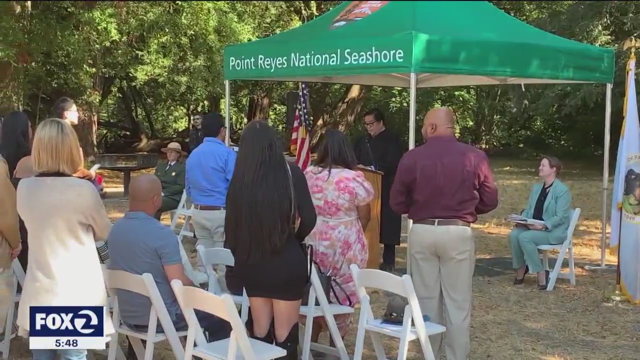 38 new citizens naturalized at Port Reyes National Seashore