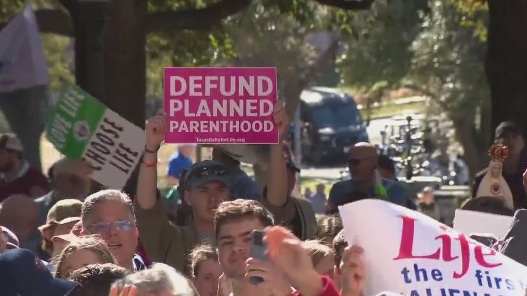 Thousands march against abortion downtown