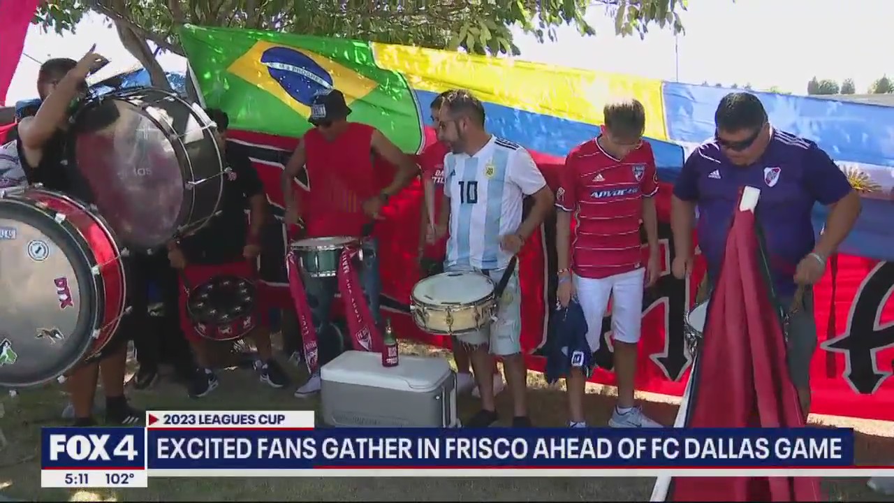 Fans show up in force to see Lionel Messi in Frisco