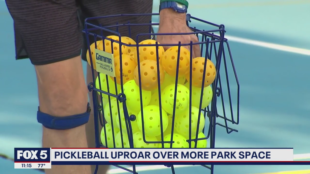 Pickleball players in northern Virginia want more park space