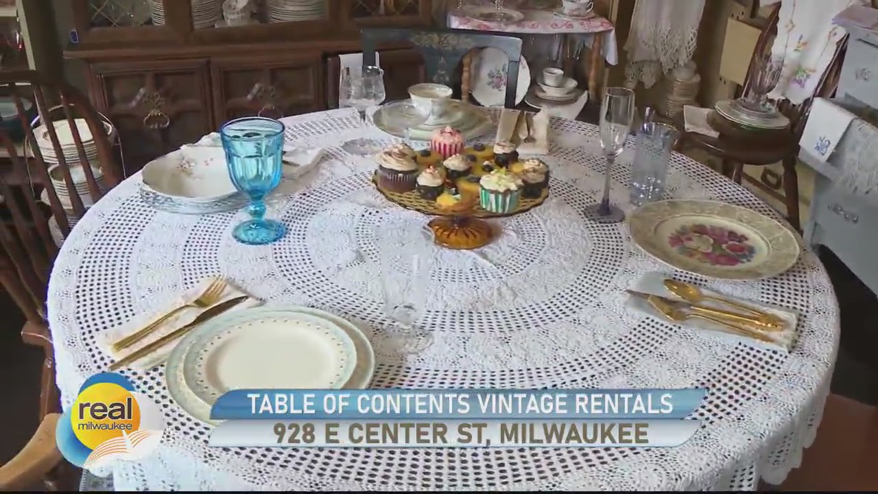 Vintage wares for special events; Table of Contents Vintage Rentals