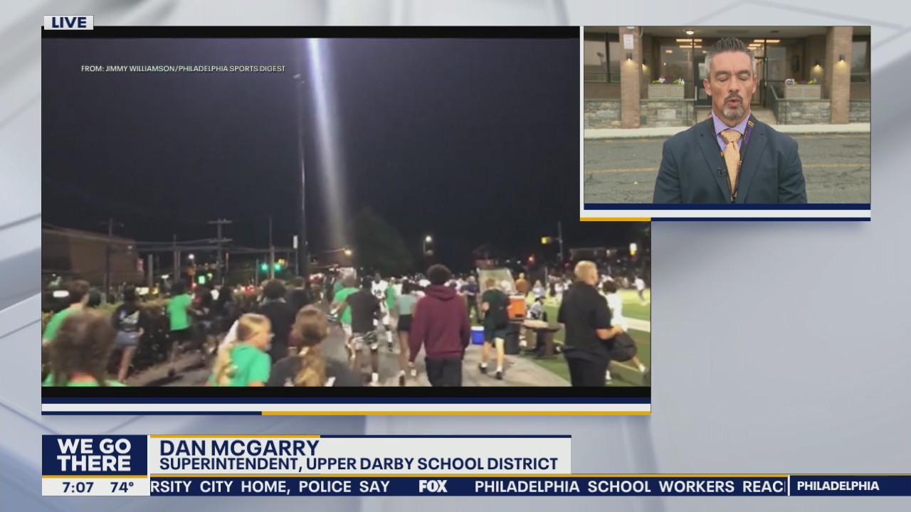 School district making changes after fight at high school football game in Upper Darby
