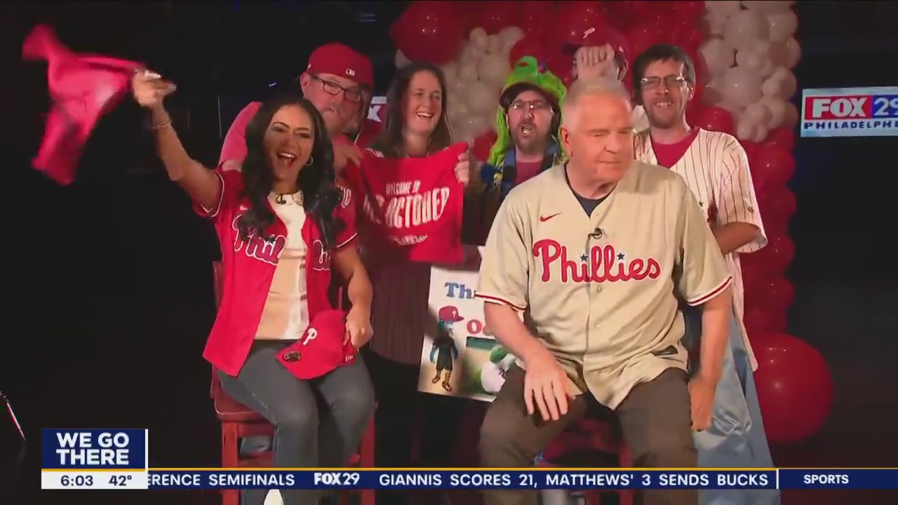 The Phandemic Krew joins Good Day to celebrate the Phillies