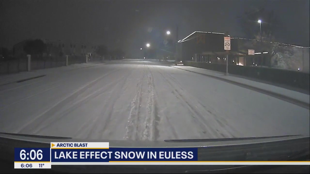 A look at the roads in Tarrant County early Monday
