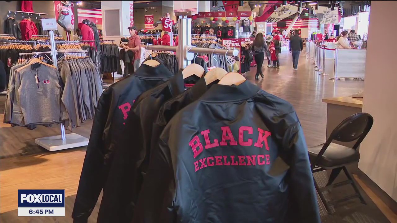 49ers Black Excellence apparel doorway to learning about black culture