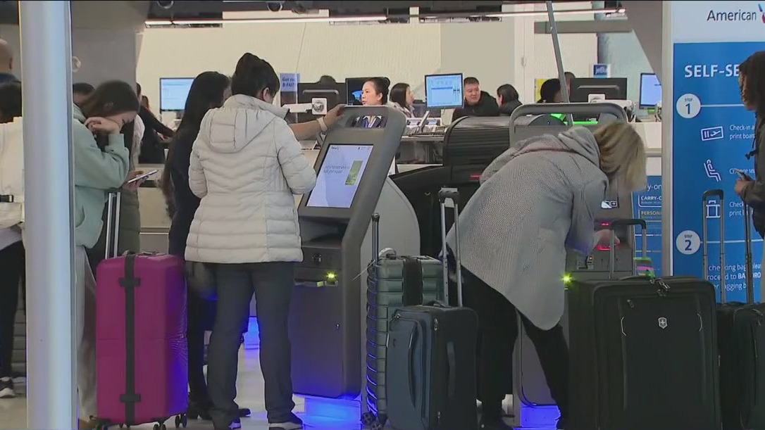 Holiday travel is underway