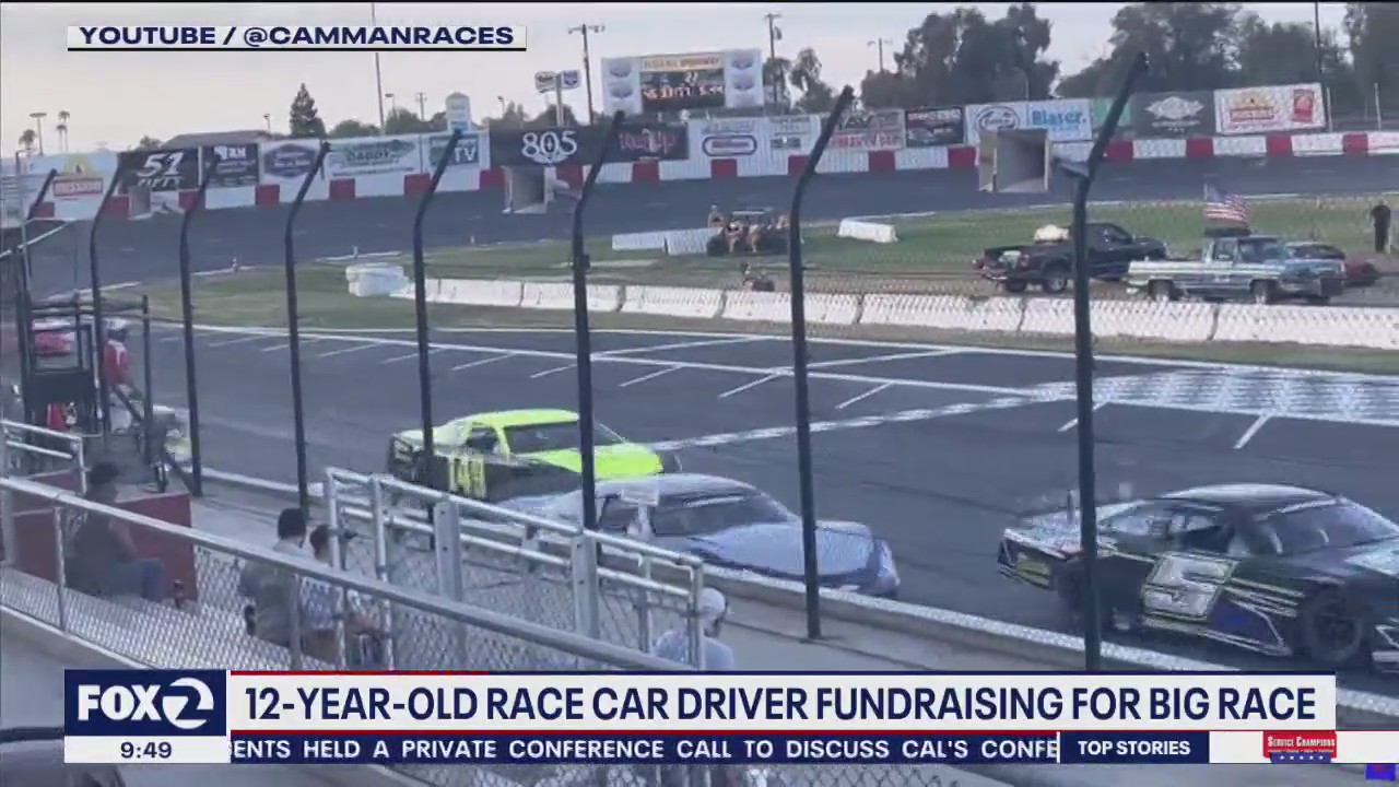 12-year-old race car driver gears up for big fundraiser