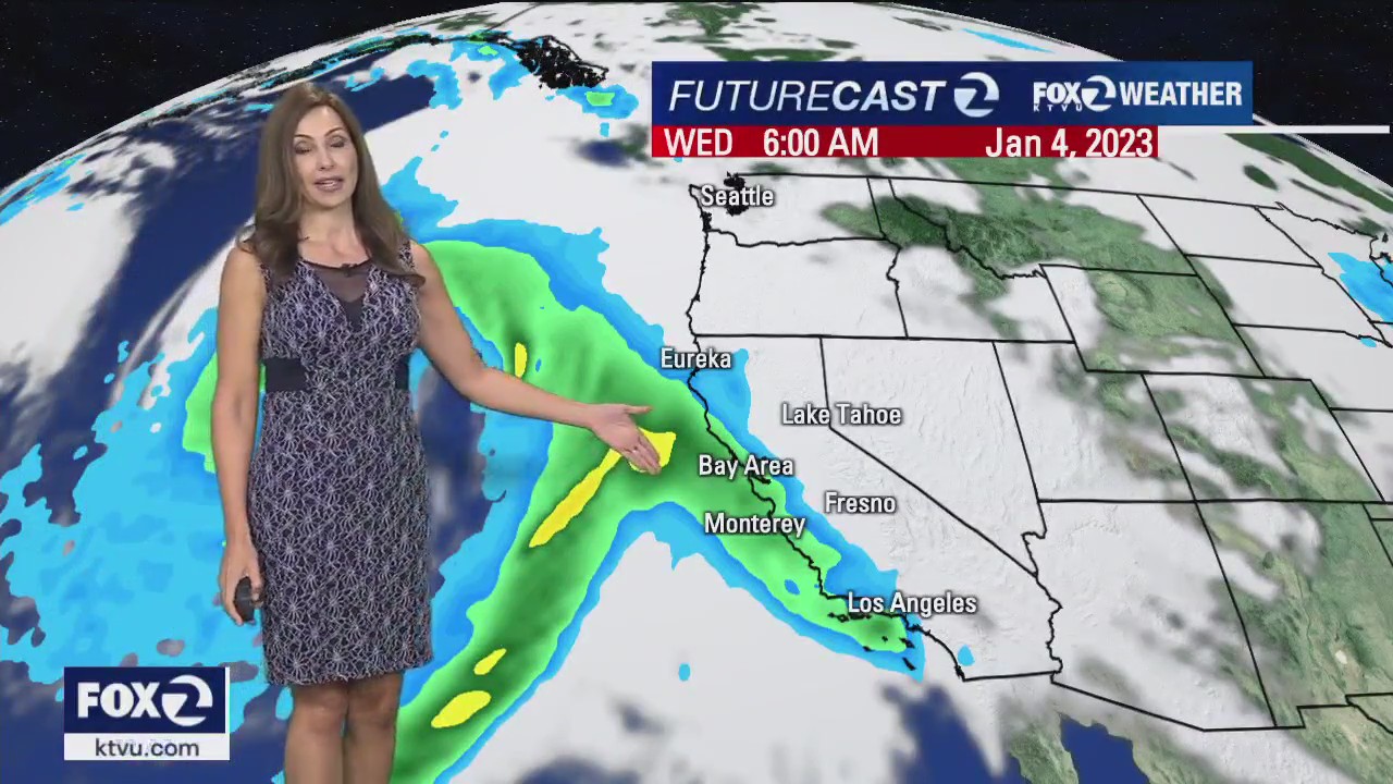 A strong, historic rain storm is headed toward the Bay Area