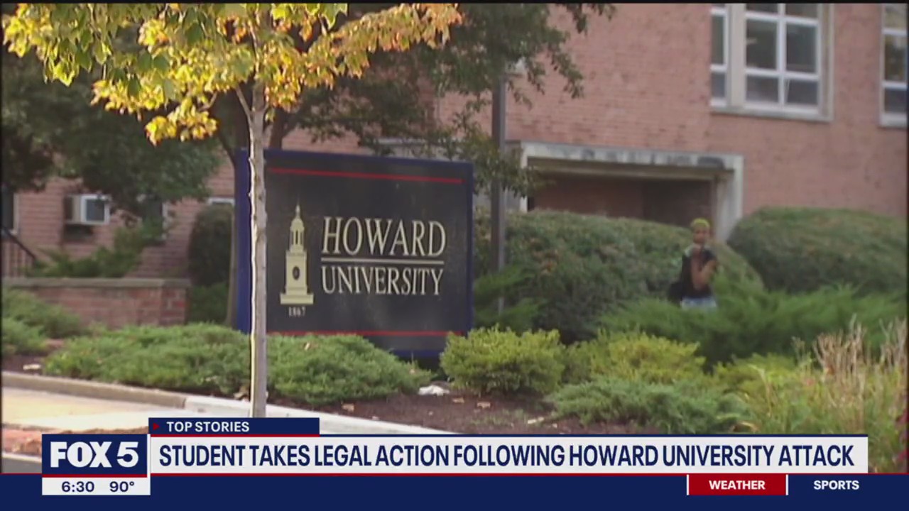 Student takes legal action following Howard University attack