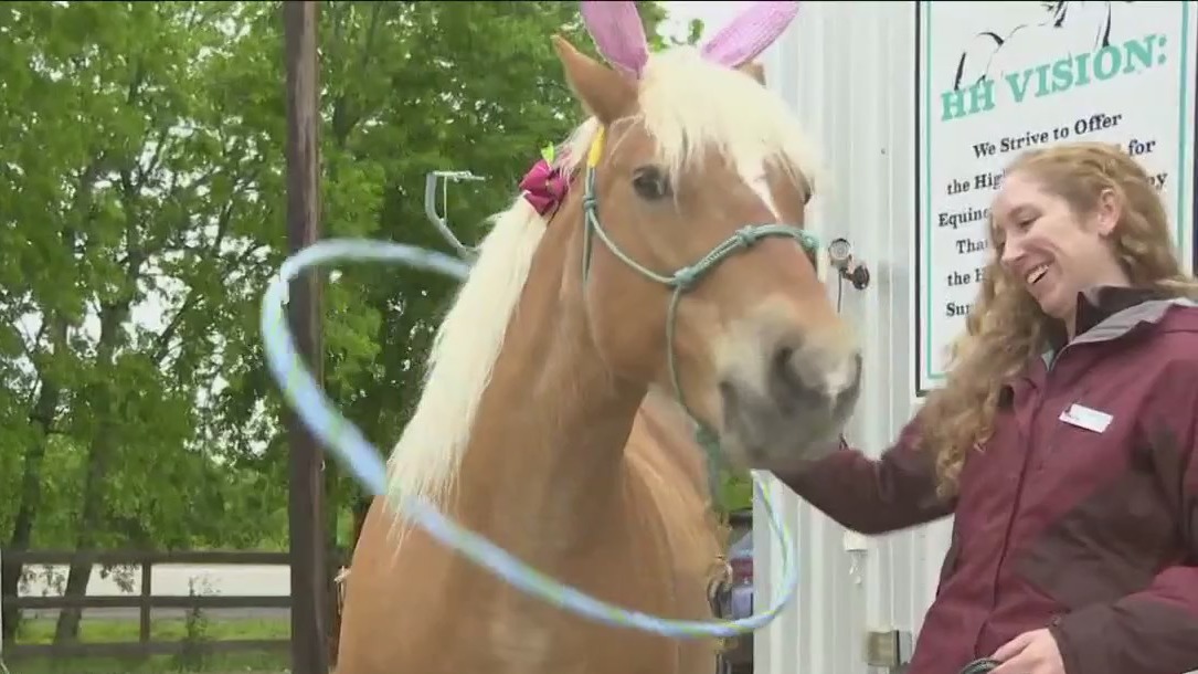 Healing with Horses Ranch hosts annual Easter egg hunt in Manor