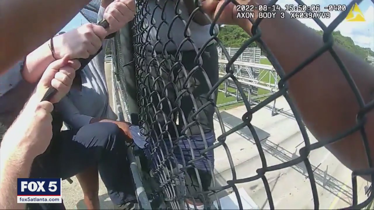Officers save man going through mental crisis