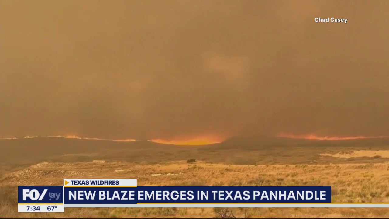New wildfire pops up in Texas Panhandle
