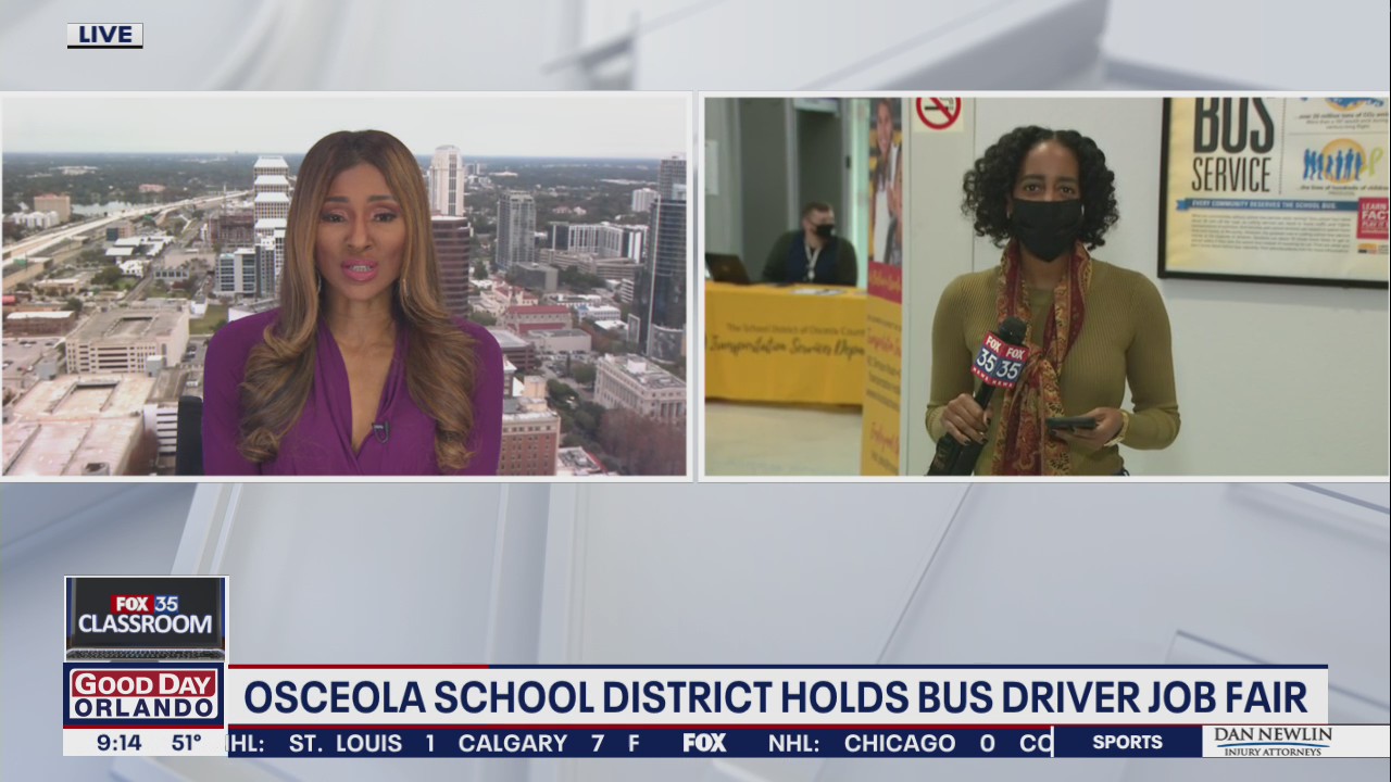 Osceola County School District holds bus driver job fair